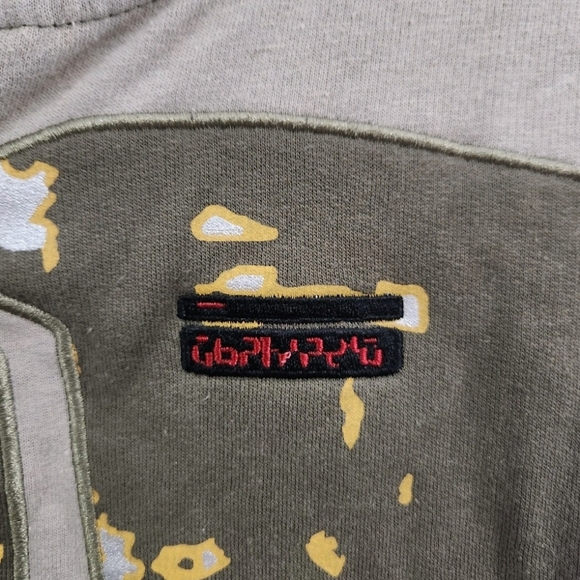 Star wars full zip hooded sweatshirt Boba Fett cosplay men medium - Picture 12 of 14